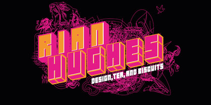 Hounslow Font Poster 3