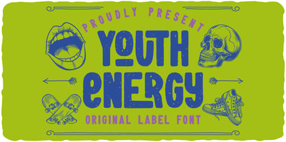 Youth Energy Font Poster 1