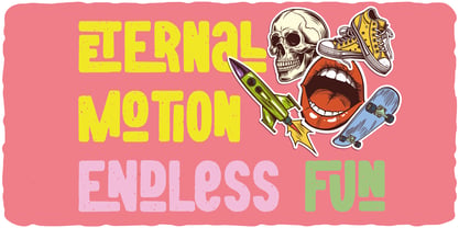 Youth Energy Font Poster 4