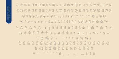 Fox Dinky Font Poster 11