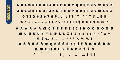 Fox Dinky Font Poster 9