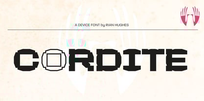 Cordite Font Poster 7