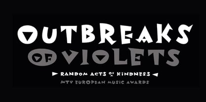 Metropol Noir Font Poster 3