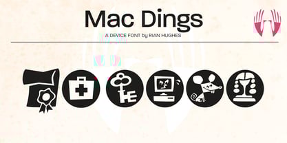 Mac Dings Font Poster 2