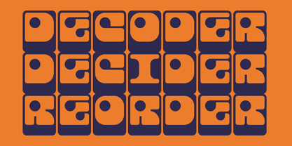 Skylab Font Poster 7