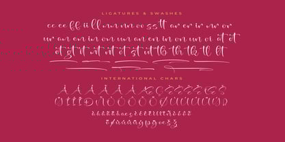 Azalea Sageretia Font Poster 14