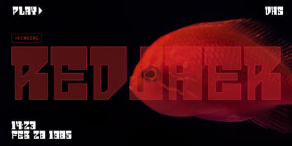 Zero Bots Font Poster 3
