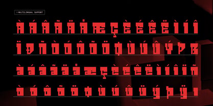 Zero Bots Font Poster 11
