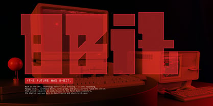 Zero Bots Font Poster 2