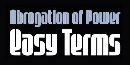 Sinclair Font Poster 3