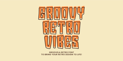 Groovela Font Poster 5