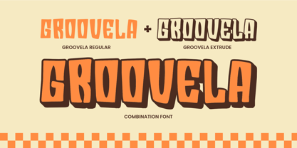 Groovela Font Poster 2