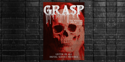 Crimson Horror Font Poster 4