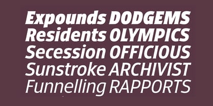 Fathom Font Poster 5