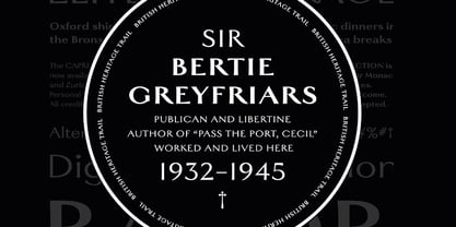 Clique Font Poster 6