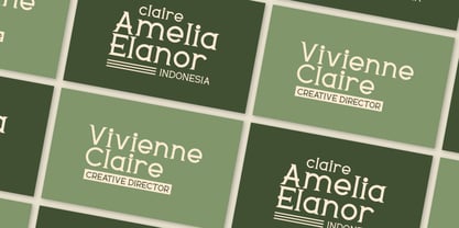 Delavine Font Poster 5