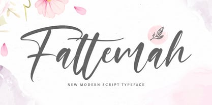 Fattemah Font Poster 1