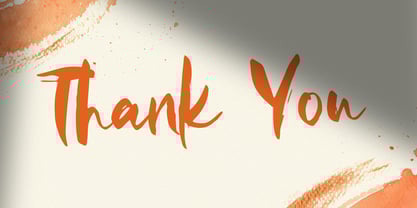 Famous Brush Font Poster 7