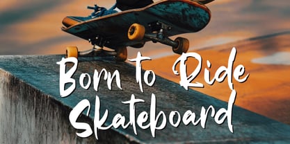 Famous Brush Font Poster 4