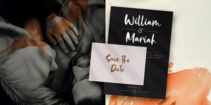 Famous Brush Font Poster 5