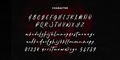 Cattemine Font Poster 8