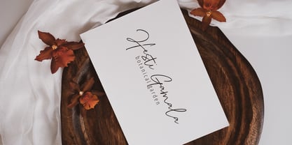 Pigane Signature Brush Font Poster 5