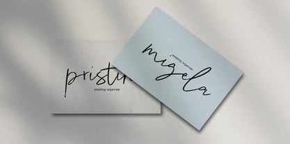 Pigane Signature Brush Font Poster 9