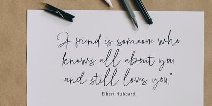 Pigane Signature Brush Font Poster 8