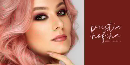 Pigane Signature Brush Font Poster 4