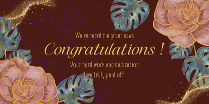 Murisa Riz Font Poster 2