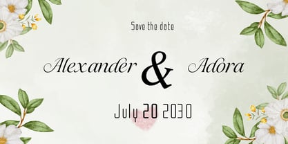 Murisa Riz Font Poster 6