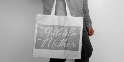 Gattenburg Mikalia Font Poster 10