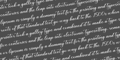 Gattenburg Mikalia Font Poster 8