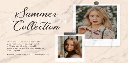 Gattenburg Mikalia Font Poster 4