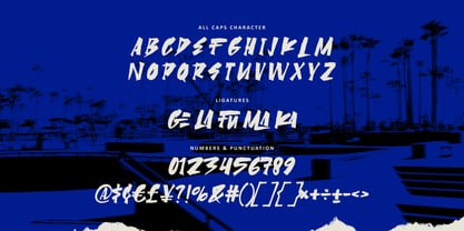 MC Gelaka Fuman Font Poster 4