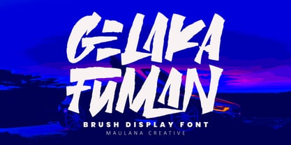 MC Gelaka Fuman Font Poster 1