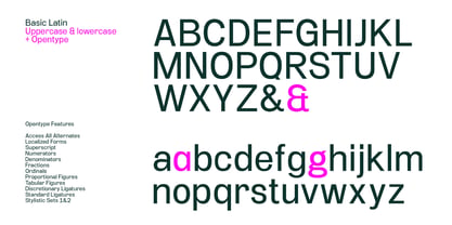 SF Marilis Font Poster 4