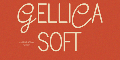 Gellica Soft Font Poster 2
