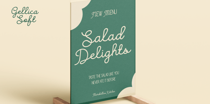 Gellica Soft Font Poster 5