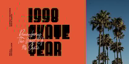 Gomien Font Poster 5