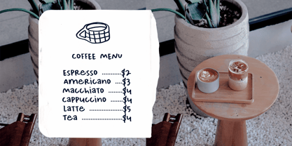 Sweet Zine Font Poster 5