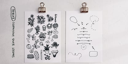 Sweet Zine Font Poster 3