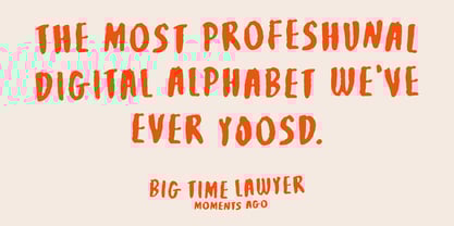 TC Rambler Font Poster 8