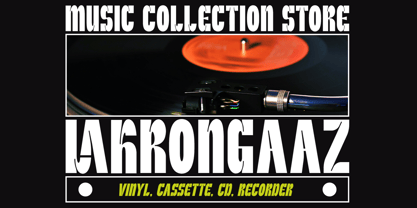 Scater Font Poster 10