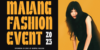 Scater Font Poster 2