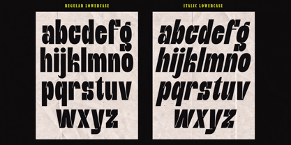 Scater Font Poster 12