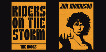 Scater Font Poster 3