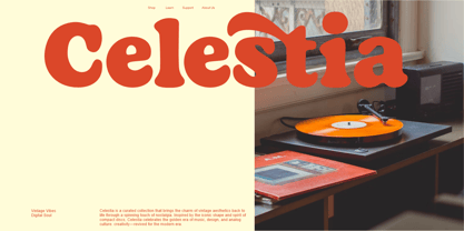 Meyzie Font Poster 9