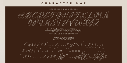 Brittany Glostime Font Poster 7