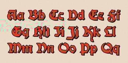 TC Grimstone Font Poster 2